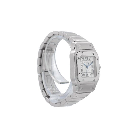 Cartier Santos Galbée Automatic 24mm Stainless Steel Silver Dial 2423